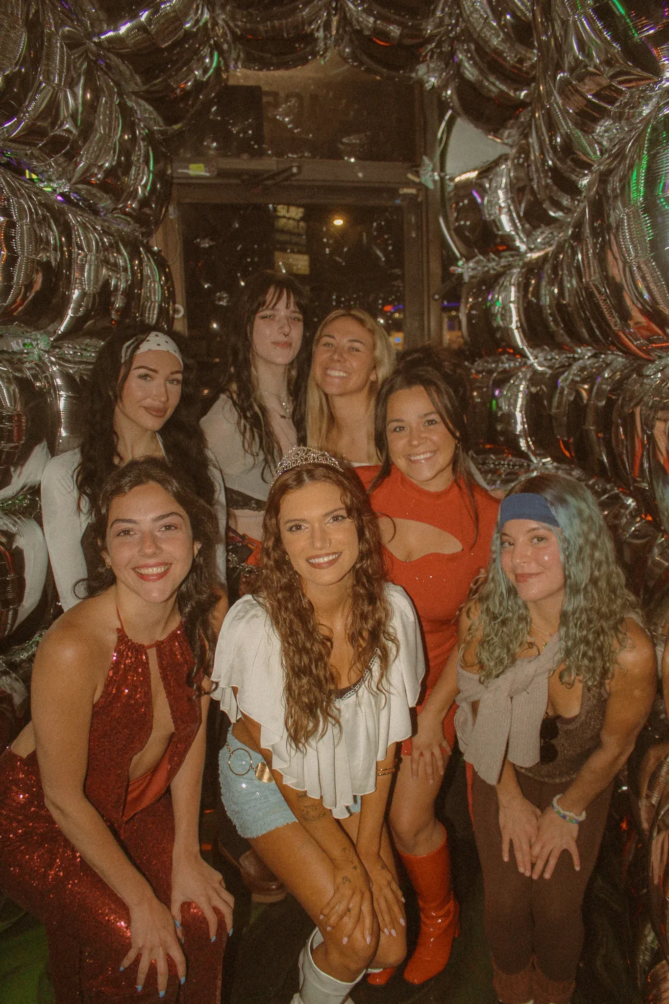 Guests dressed for a themed night at Black Klover